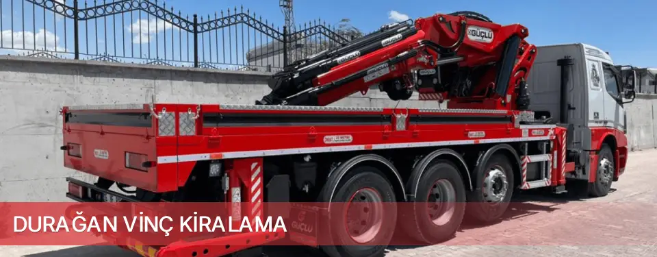 Durağan İlçemi Vinç Kiralama
